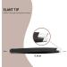 (4-Piece) Professional Stainless Steel Tweezers Set Precision Eyebrows Tweezers for Trimming Eyebrows Debris Ingrown Hairs Facial Hair and Blackheads (4 Different Tweezer Tips Black)(4-Piece) Professional Stainless Steel Tweezers Set Precision Eyebrows Tw - Buy Online on GoSupps.com