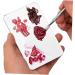 SMASOLO Palette de Maquillage Inox Portable avec Spatule pour M lange de Couleurs pour Pigments Fond de Teint et Vernis Ongles Compacte et L g re pour Usage Professionnel et Voyage - Buy Online on GoSupps.com
