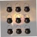 OFFSCH 9 Pcs Large Cooking Pot Halloween Candy Holder Mini Halloween Pumpkin Bucket Black Halloween Candy Bowl Halloween Candy Stands Cauldron Halloween Pendants Decorations Props Skull - Buy Online on GoSupps.com