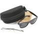 Premium Double Eyeglass Case - Molded Foam for Large Sunglasses & Reading Glasses | XL Dual Holder | Surf To Summit - Buy Online on GoSupps.com