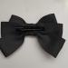 Ribbon Hair Bows Black Bow Hair Clips Satin Hair Clips Clip Large Plain Bow Hairpin French Hair Clip Hair Styling Accessories Jewellery for Women Gifts (Black) - Buy Online on GoSupps.com