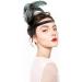 1920s Flapper Headband Canvalite Vintage 1920s Flapper Feather Headband Beaded Gatsby Headband - Buy Online on GoSupps.com
