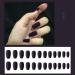 Dajidafu 1 Set Nails for Women Frosted Long Artificial Matte Fingernails Decals Wraps Full Cover Ballerina Gifts Manicure Kit Type 15 - Buy Online on GoSupps.com