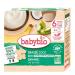 Babybio Brewed Vegetables Gourds Brewed Coconut Milk Kiwi Banana 4 x 85g