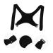 KICHOUSE Belt Holder Shoulder Rest Brace Posture Band Posture Straps for Men Polyester Black - Buy Online on GoSupps.com