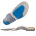 FASCIITIS ARCH SUPPORT INSOLES(MEN's 6 / WOMEN's 5-7 GREY) Men's 6 / Women's 5-7 5.6 Black