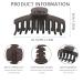 Shop Kavya Big Thick Hair Clips - Slide-Resistant 11 cm Rectangular Hair Clip Set for Women | Stylish Hair Jewelry - Buy Online on GoSupps.com