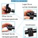 gvivej Dumbbell Lock | Secure Dumbbell Clamps for Safe Training & Quick Weight Changes | 25mm - Buy Online on GoSupps.com