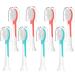 Kids Replacement Heads Compatible with Phillips Sonciare Kids Toothbrush hx6320 hx6321 hx6032/94 hx6331 hx6340 8 Pack Soft Standard Replacement Brush Heads for Kids Over 7 Years Old Red-green 8 pack