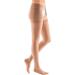 mediven Plus for Men & Women 40-50 mmHg Thigh High w/Attachment Open Toe 5 Beige - Right Leg - Standard