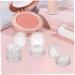 FRCOLOR 4pcs Blush for Cheeks Plastic Eyeshadow Pan Small Cosmetic Pans Eye Shadow Travel Highlight Box - Buy Online on GoSupps.com