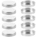 Gatuida 10pi ces Petit Bo tier Fards Paupi res Aluminium Godet Maquillage Vide Pour chantillons Palette Cosm tique Vide