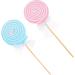 Warmhm 4 Pcs Lollipop Cosplay Party Supplies Fairy Accessories Wedding Favors Toy for Kids Princess Fairy Wand Girl Fairy Wand Cake Pop Ornament Wooden Toys Plush Toy Wool Felt Bouquet - Buy Online on GoSupps.com