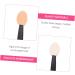 FRCOLOR 100pcs Double Ended Eyeshadow Brush Makeup Brush Mini Makeup Dual-side Smudger Tool Cosmetic 6.5x1.3cm Black - Buy Online on GoSupps.com