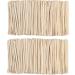 Buy Liper Eyebrows Wax Sticks - 200 Pcs Wood Applicators for Hair Removal & Tattooing | Best Quality Spatulas - Buy Online on GoSupps.com