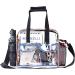 MOFASVIGI Clear Stadium Approved Tote Bag - Waterproof Transparent Rainbow Design for School, Concerts & Travel - Buy Online on GoSupps.com