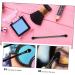 PLAFOPE 30pcs Double Ended Eyeshadow Brush Eyeshadow Sponge Stick Sponges Makeup Black Wooden Handle - Buy Online on GoSupps.com