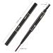 SEILANC Waterproof Eyebrow Pencil 2-Pack - Dark Brown, Smudge-proof & Long-lasting Brow Makeup with Brush - Buy Online on GoSupps.com