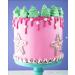 Super Drip Pink Cake Glaze - 300g | Chocolate Melts & Icing Decoration for Cakes Cookies & Muffins - International Shipping Available - Buy Online on GoSupps.com