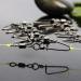 Sougayilang Fishing Rolling Swivel with Coast Lock Snap Stainless Steel Black Nickel Fish Swivels Line Connector Type A (30 PCS) 1/0-100lbs - Buy Online on GoSupps.com