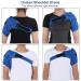 Breathable Heated Shoulder Brace Support Wrap - Electric Shoulder Support for Pain Relief | Ideal Mother's Day Gift - Buy Online on GoSupps.com