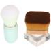 Loose Powder Foundation Brush Strong Gripping Force Transparent Base Fluffy Makeup Foundation Brush for Travel - Buy Online on GoSupps.com