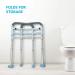 OasisSpace Stand Alone Toilet Safety Rail - Heavy Duty Medical Frame for Elderly & Disabled - Adjustable Handrails for Bathroom Toilet - Buy Online on GoSupps.com