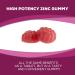Zinc Gummies 50mg - Immune Support & Antioxidant Supplement - Vegan & Gluten-Free - 60 Gummies - Buy Online on GoSupps.com