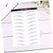 FOMIYES 2 Pairs Makeup Decals Eyebrow Artificial Eyebrow Patch Eyebrow Stickers 6d Disposable Makeup Tools - Buy Online on GoSupps.com