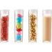 Craftdady 100Pcs Clear Plastic Storage Tubes - 55x15mm Empty Bead Containers with Lids - Buy Online on GoSupps.com