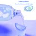 Silicone Eye Wash Cup Kit - Effective Eye Cleaner for Eyelid Care and Relief from Dryness and Strain - Includes 2 Cups and Storage Container - Blue - Buy Online on GoSupps.com