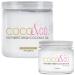 COCO & CO. Organic Pure Extra Virgin Coconut Oil for Hair & Skin  Beauty Grade - Mini Jar  2oz (8oz + 2oz Travel Combo) 2 Piece Assortment