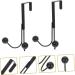 FELTECHELECTR 2 Pcs Coat Hook Behind Door Keychain Hook Door Coat Clothes Hook Hat Hook On The Door Entrance Wall - Buy Online on GoSupps.com