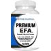 Pride Nutrition Premium EFA Omega 3-6-9 Supplement for Men and Women 5 in 1 - EPA, DHA, GLA, ALA & CLA Essential Fatty Acids with Fish Oil - Softgel Pills 60 Count (Pack of 1)