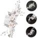 FRCOLOR Hair Comb Rhinestone Hair Barrette Bridal Shower Headpiece Crystal Hair Rhinestone Hair Accessories Bride Headpiece Flower Girl Tiara Crystal Flower Girl Child Zinc Alloy Wedding - Buy Online on GoSupps.com