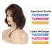 Wiwige Short Wavy Brown Bob Wig for Women - Synthetic Heat Resistant Cosplay Wig - Buy Online on GoSupps.com