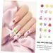 Gogogmee 24 Boxes Fruit Slice DIY Manicure Fruit Nail Slices Beads for Bracelets Fruit Stickers Cellphone Craft Slice Fruit Slices Nail Sticker Manicure Tips Slices Candy Decor Bangle Shine - Buy Online on GoSupps.com