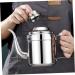 ABOOFAN Oil Can Bacon Grease Container Seasoning Dispenser Metal Soy Sauce Dispenser Oil Storage Bottle Kitchen Storage Container Oil Seasoning Bottle Stainless Steel Oil Bottle 16.5X7X7CM As Shown - Buy Online on GoSupps.com