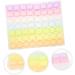 minkissy 2 Sets Nail Art Storage Box Ornament Container Storage Containers Nail Acrylic Powder Nail Organizer Dip Powder Organizer Makeup Drawer Fixed Box Accessories Abs - Buy Online on GoSupps.com