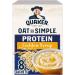 Porridge Bundle With Quaker Oat So Simple Protein Golden Syrup Sachets 344g (2 Pack) - Buy Online on GoSupps.com