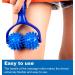 Massage Balls & Rollers | Self-Massage Fascia Ball for Muscle Pain Relief Ideal for Back Legs Feet & Hands - Buy Online on GoSupps.com