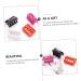 WOONEKY 4pcs 16 Grinding Head Display Stand Vintage Hair Comb Nail Bit Storage Manicure Drill Bits Drill Bit Case Toolbox Nasal Trimmers for Men Drill Bit Organizer Take Away Nail Drill Pp - Buy Online on GoSupps.com