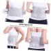 FRCOLOR Breathable Lower Back Support Brace for Men & Women | Travel Waist Supporter & Toothpaste Holder | Body Trimming Gym Straps - Buy Online on GoSupps.com