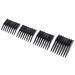 4Pcs Hair Clipper Guide Comb Accessory Guard Hair Clipper Set Hair Cutting Kits