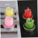 LIFKICH 12pcs Home D cor Tea Lights Candles Wedding Decoration Valentine Candle Tealight Candles Home Decor Baby Showers Candles Decorative Candles for Valentine's Day Rose Proposal Red Red 4*3.5cm - Buy Online on GoSupps.com