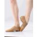 Daydance Leather Jazz Shoes - Slip On for Girls, Boys, Women, Men - Tan - Size 1.5 Big Kid - Buy Online on GoSupps.com