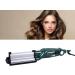 28mm Hair Curling Iron Wand - Fast Heating 3 Barrel Curler for Perfect Waves & Curls - Adjustable Temperature for Women - Buy Online on GoSupps.com