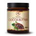 Cocoa butter 100g glass - South Africa - cocoa butter unaffected - native pure & natural - cocoa butter for lip care - stretch marks - hair - body butter 100 g (1 Pack)