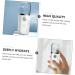 DOITOOL Hydrating Instrument Nano Mist Sprayer Face Nano Facial Mister Spray Water Bottle Mister Extension Sprayer for Skin Care Makeup Handheld Humidifiers White Cool Abs Extend - Buy Online on GoSupps.com