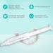 Smile Sciences Teeth Whitening Gel Refill Syringe - Fast Results, Remove Stains, Peppermint Flavor - Buy Online on GoSupps.com